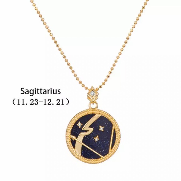 Jewelry - Elegant Astrology Sagittarius Zodiac Star Necklace